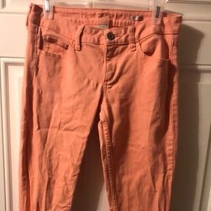 PEACH COLORED JEANS